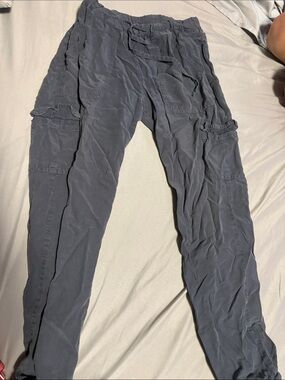 Thread & Supply Slate Gray Cargo Joggers
